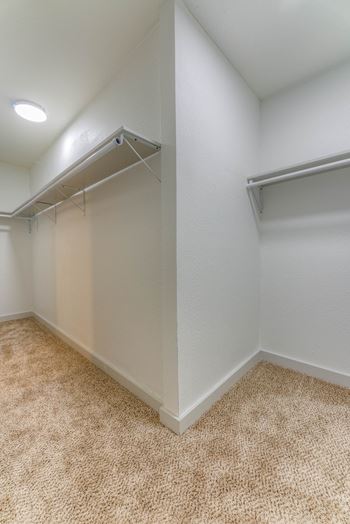 Closet at The Garden District Apartments, Germantown  